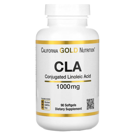 California Gold Nutrition, ALC, Clarinol, Acide linoléique conjugué, 1000 mg, 90 capsules à enveloppe molle
