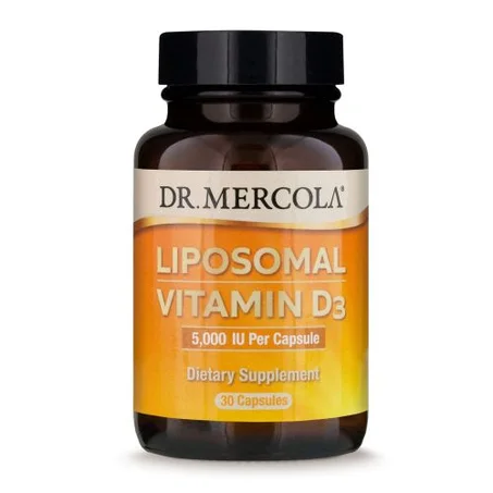 Liposomale Vitamin D3, Qualitée Supérieure Premium , 5000 IU, 30 Capsules