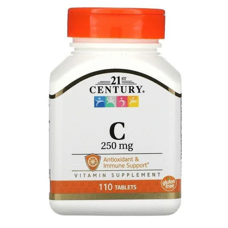 21st Century, Vitamin C, 250 mg, 110 Tablets