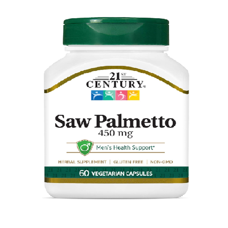 21st Century, Chou palmiste, 450 mg, 60 capsules végétariennes