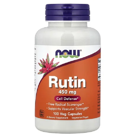 NOW Foods, Rutin, 450 mg, 100 Veg Capsules