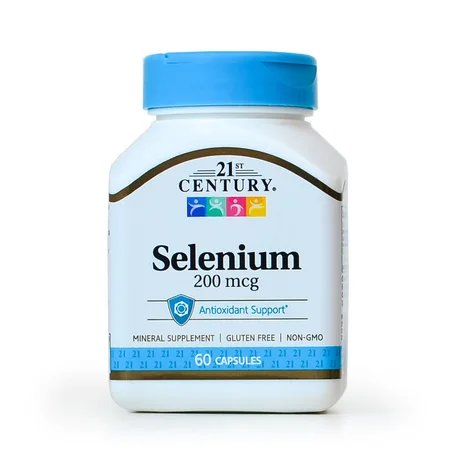 21 ST CENTURY ® SÉLÉNIUM 200 mcg 60 capsules