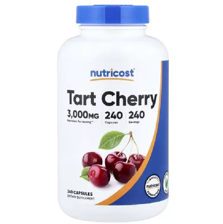 Nutricost, Tart Cherry, 240 Capsules (300 mg per Capsule)