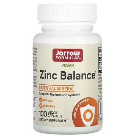 Jarrow Formulas, Vegan Zinc Balance, 100 Veggie Capsules