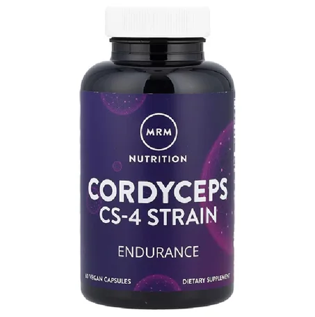 MRM Nutrition, Cordyceps CS-4 Strain, 60 Vegan Capsules (750 mg per Capsule)