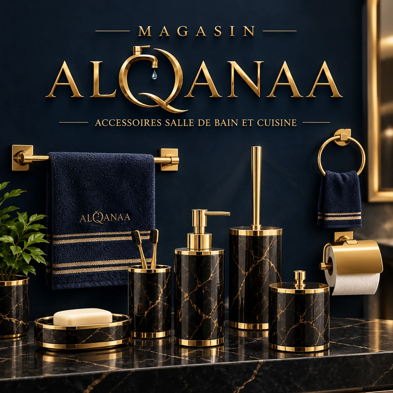 اكسسوارات الحمام \Accesoire salle de bain