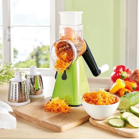 الة تقطيع يدوية3*1 - Tabletop drum grater