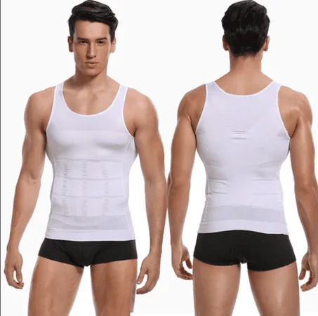 T-shirt pour cacher le ventre pour hommes