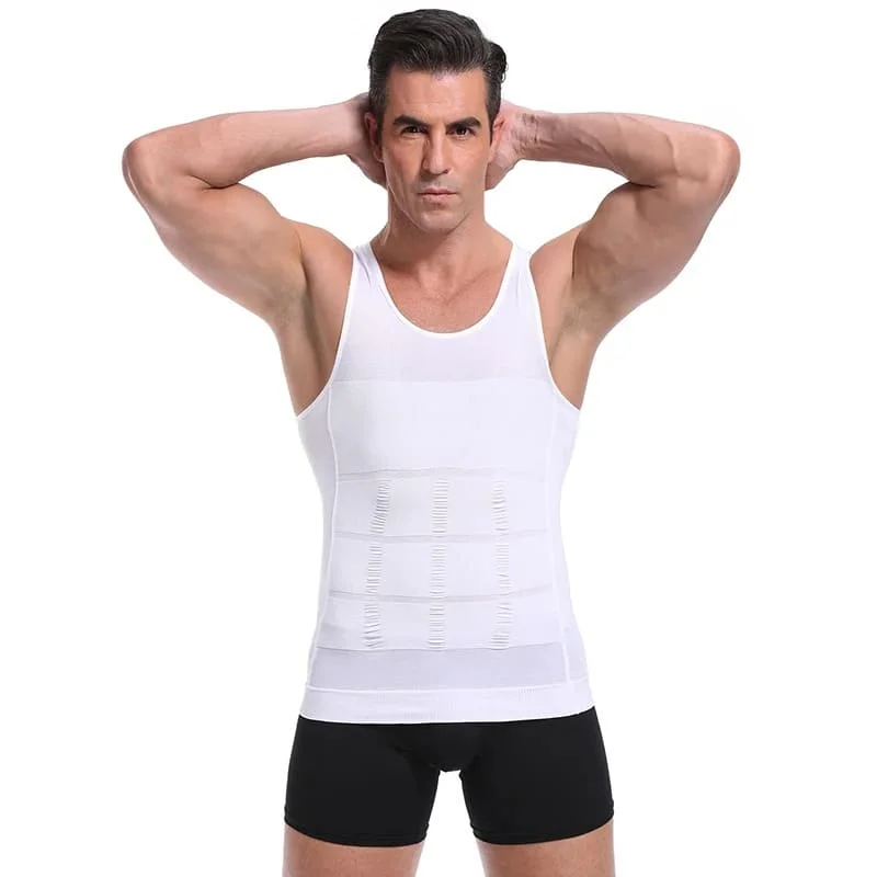 T-shirt pour cacher le ventre pour hommes