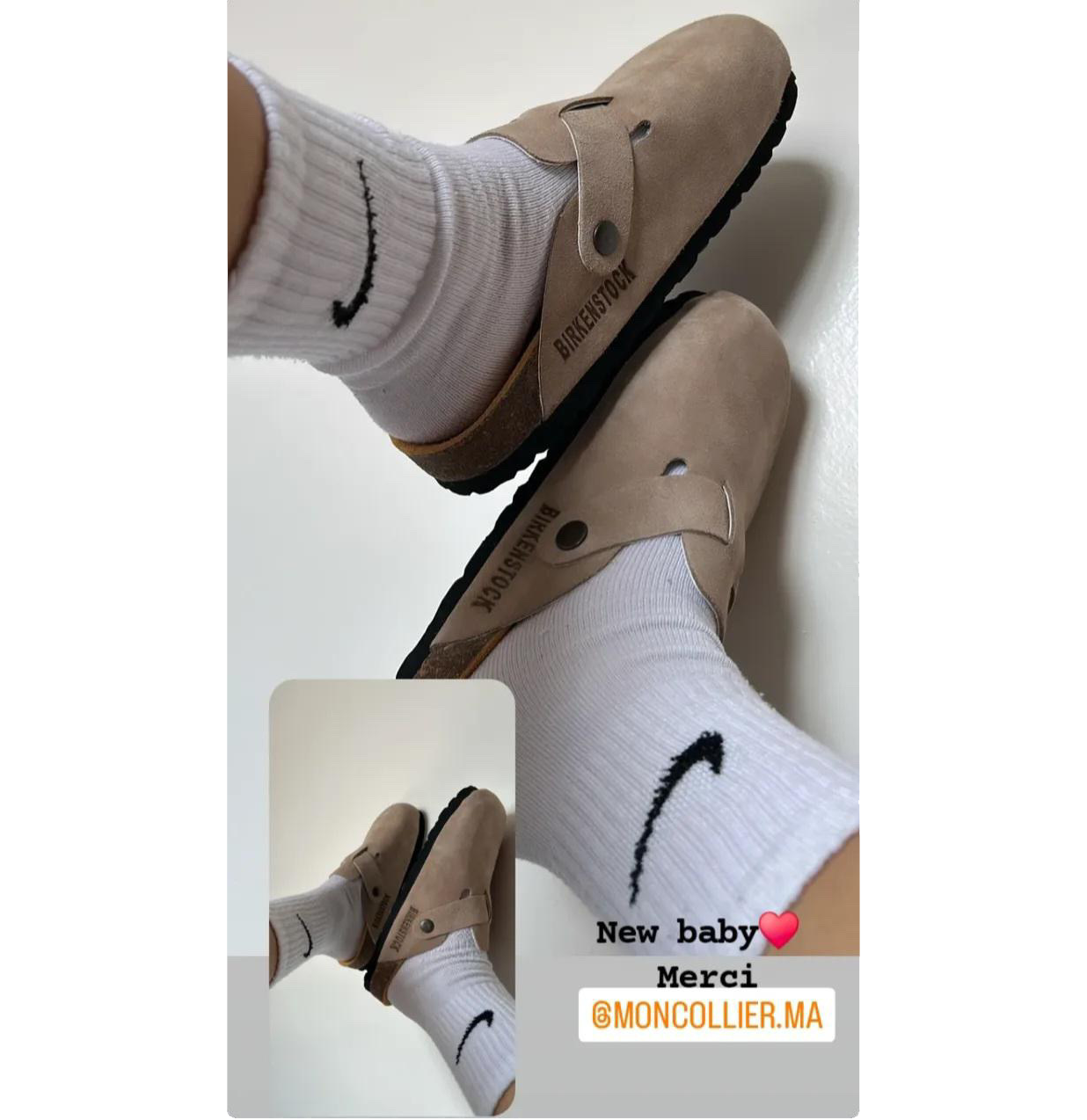 Birkenstock Boston Lit de pied souple