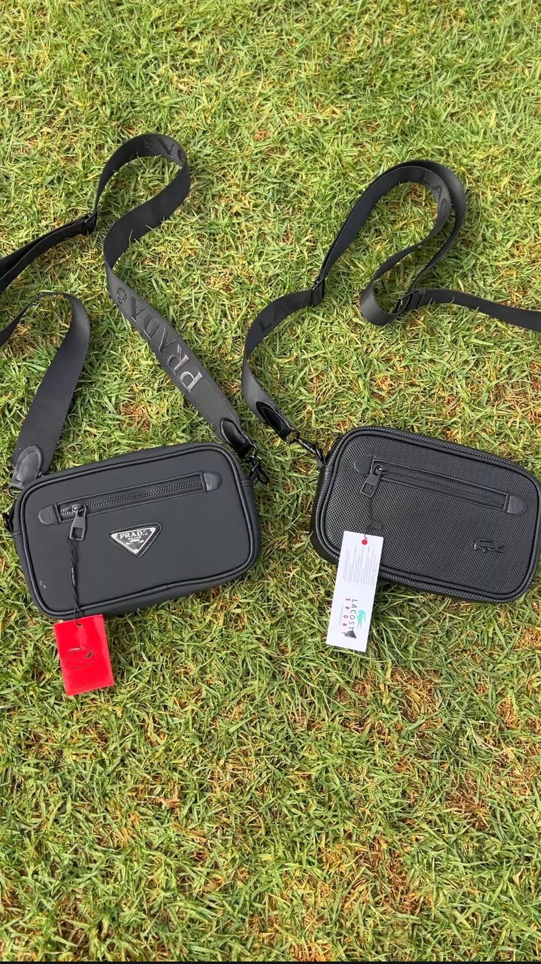 Sacs Bandoulière Homme – Édition Luxe Inspirée Prada & Lacoste