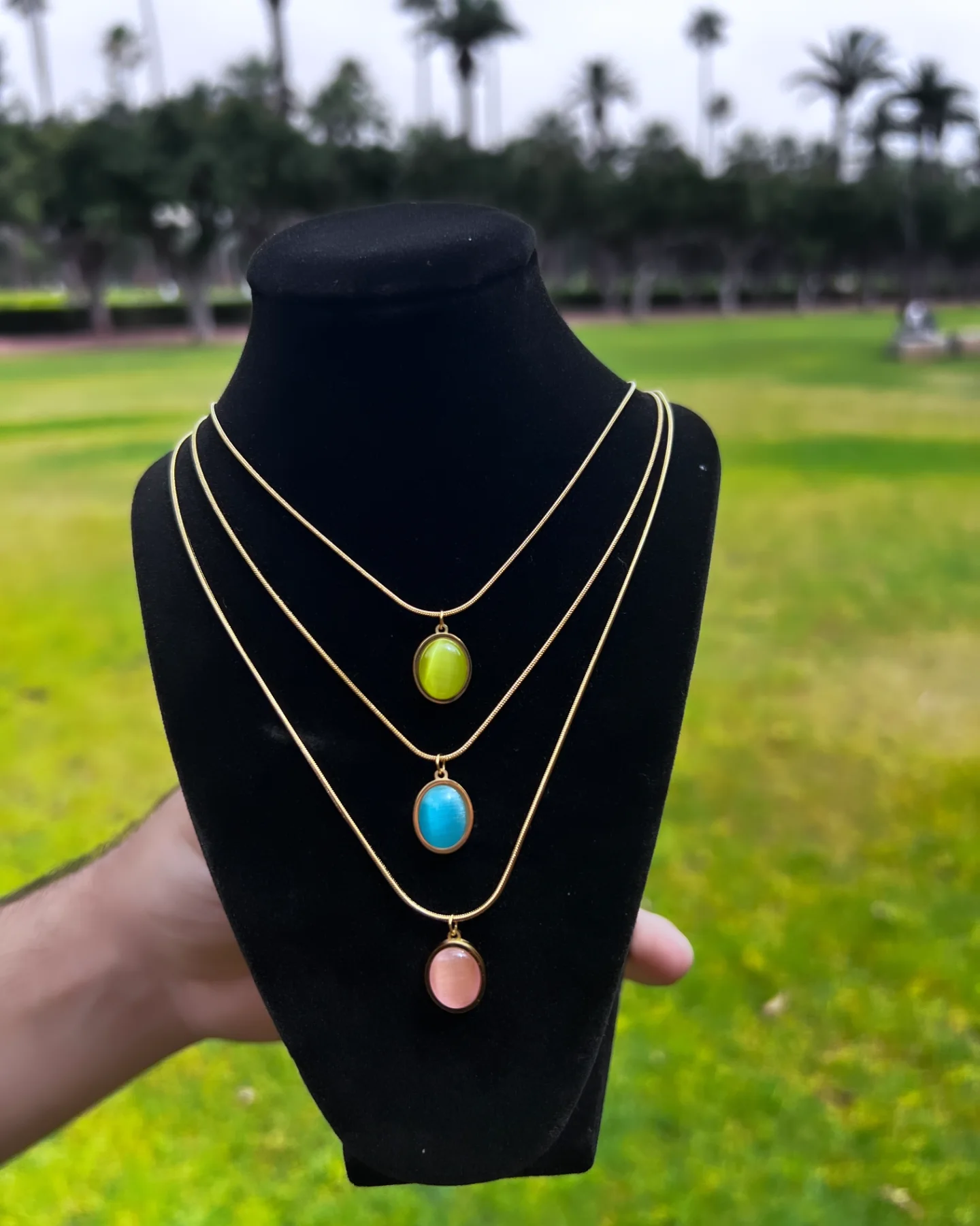 Collier Moonstone de Qualité Prémium