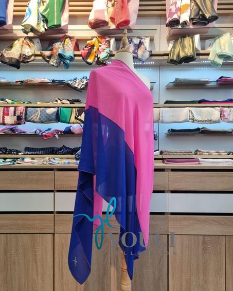 Châle Trio en Crêpe de Soie