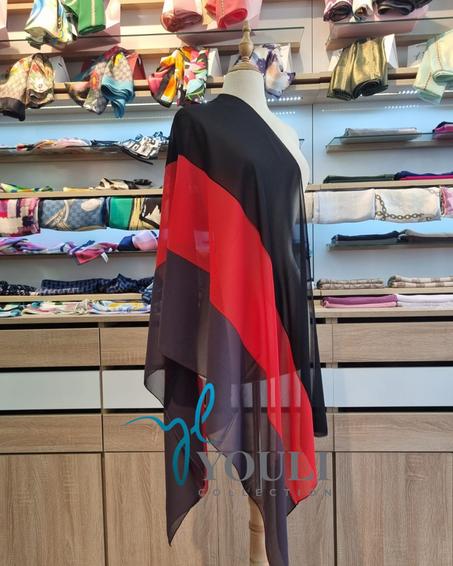 Châle Trio en Crêpe de Soie