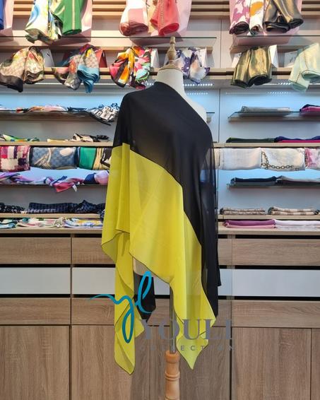 Châle Trio en Crêpe de Soie