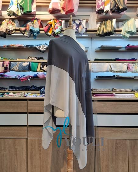 Châle Trio en Crêpe de Soie