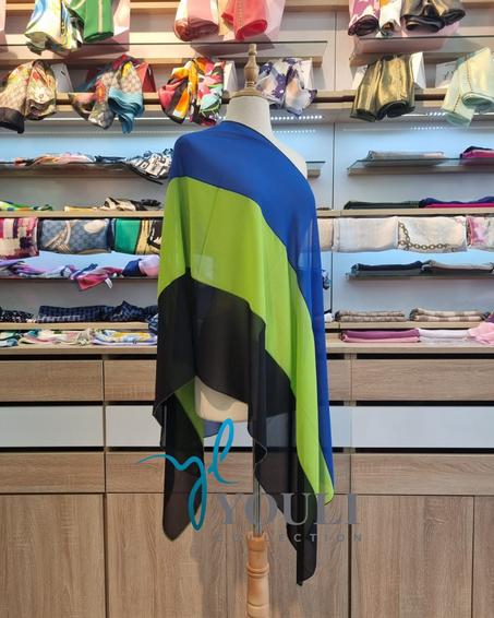 Châle Trio en Crêpe de Soie