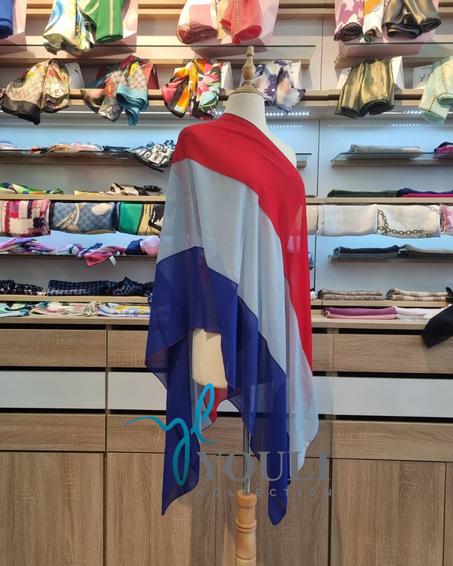 Châle Trio en Crêpe de Soie