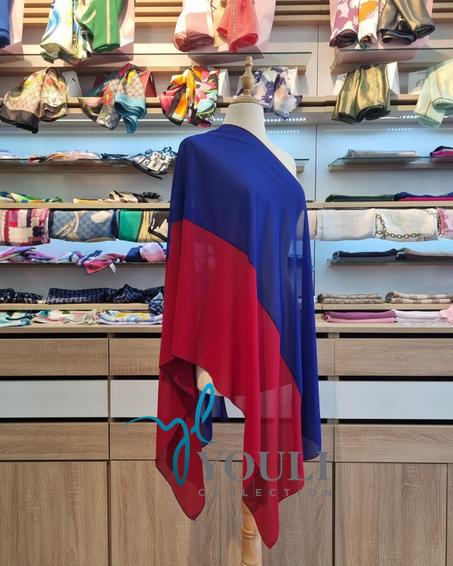 Châle Trio en Crêpe de Soie