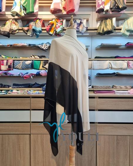 Châle Trio en Crêpe de Soie