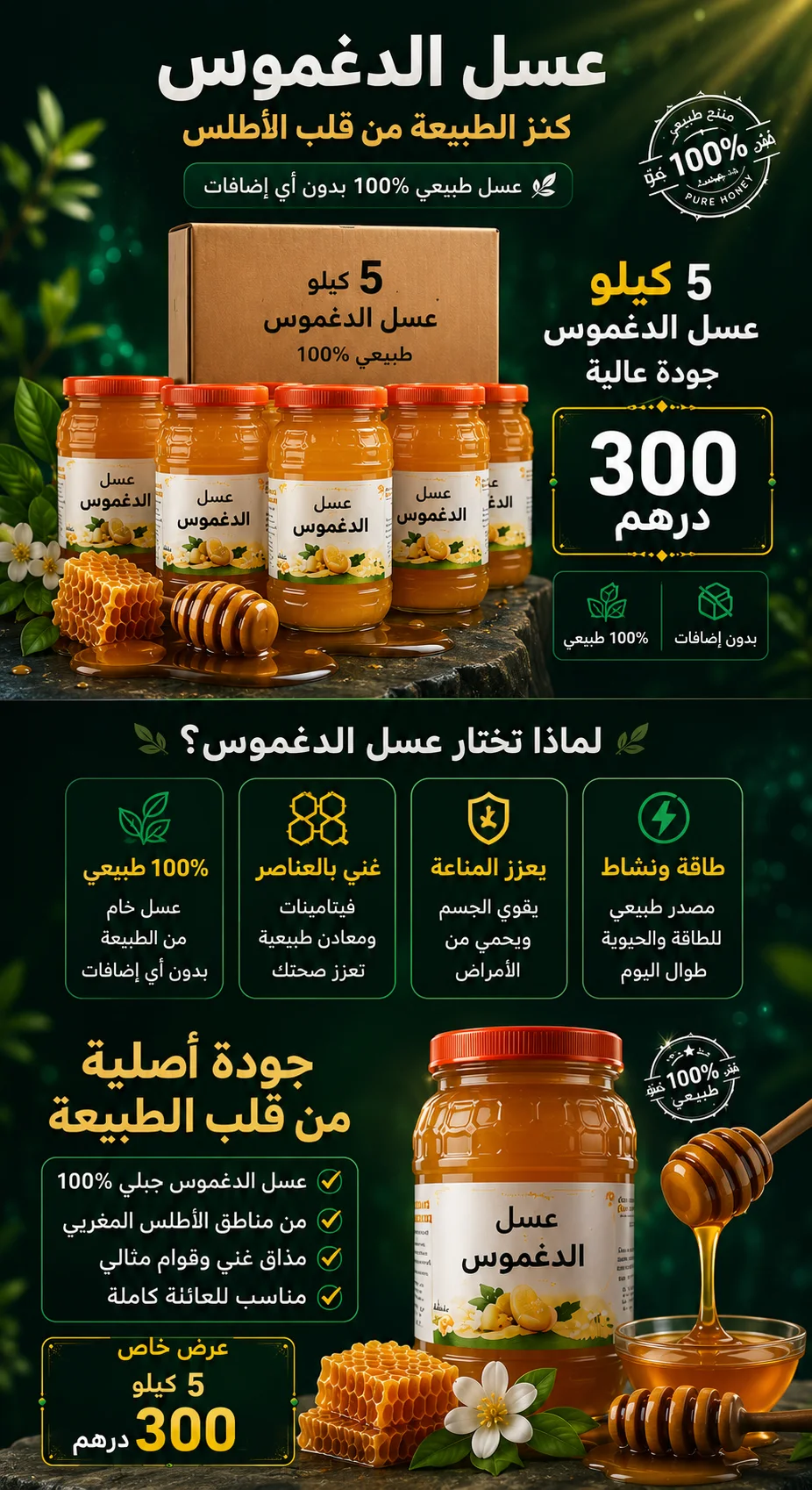 باك عسل الدغموس 5 كيلو