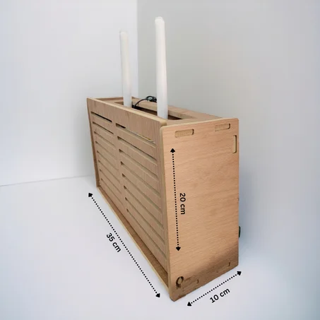 منظم الراوتر الخشبي