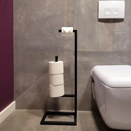 🧻 حامل ورق التواليت ديكوري بتصميم عصري