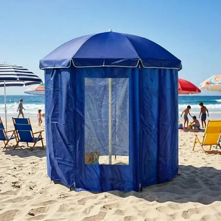 🏖️ مظلة شاطئية متعددة الاستخدامات⭐