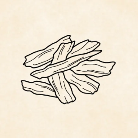 عود قماري طبيعي