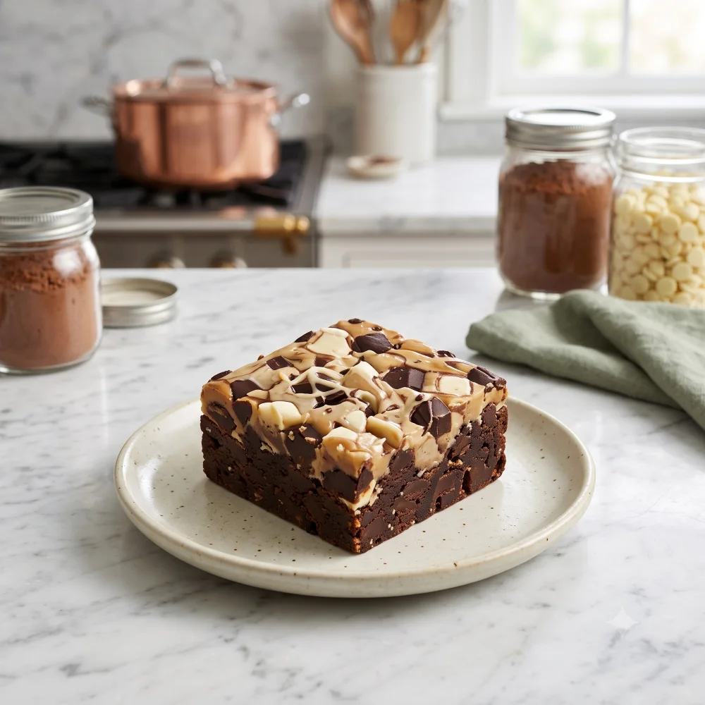 Brownie Chocolat Blanc
