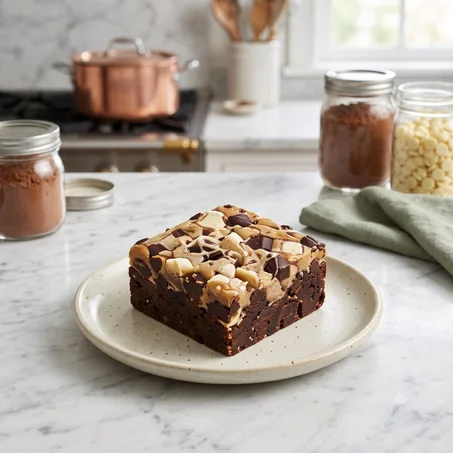 Brownie Chocolat Blanc