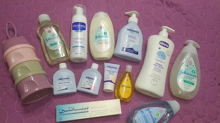 منتجات العناية بالأطفال
