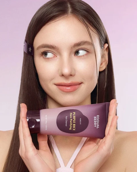 غسول + ماسك Purple Rice Pore Purifying لبشرة