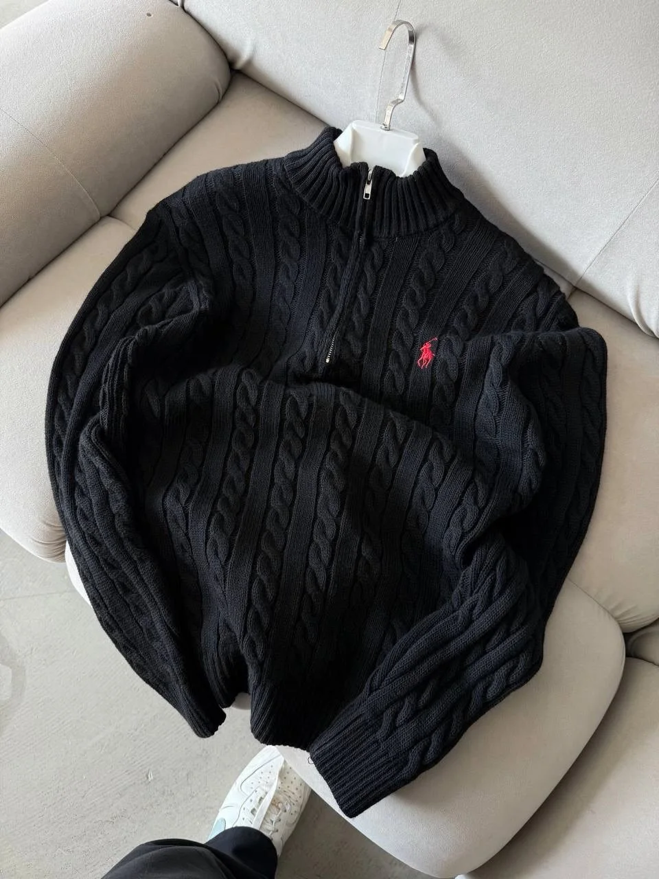 Half-Zip Sweater-تيشرت بولو