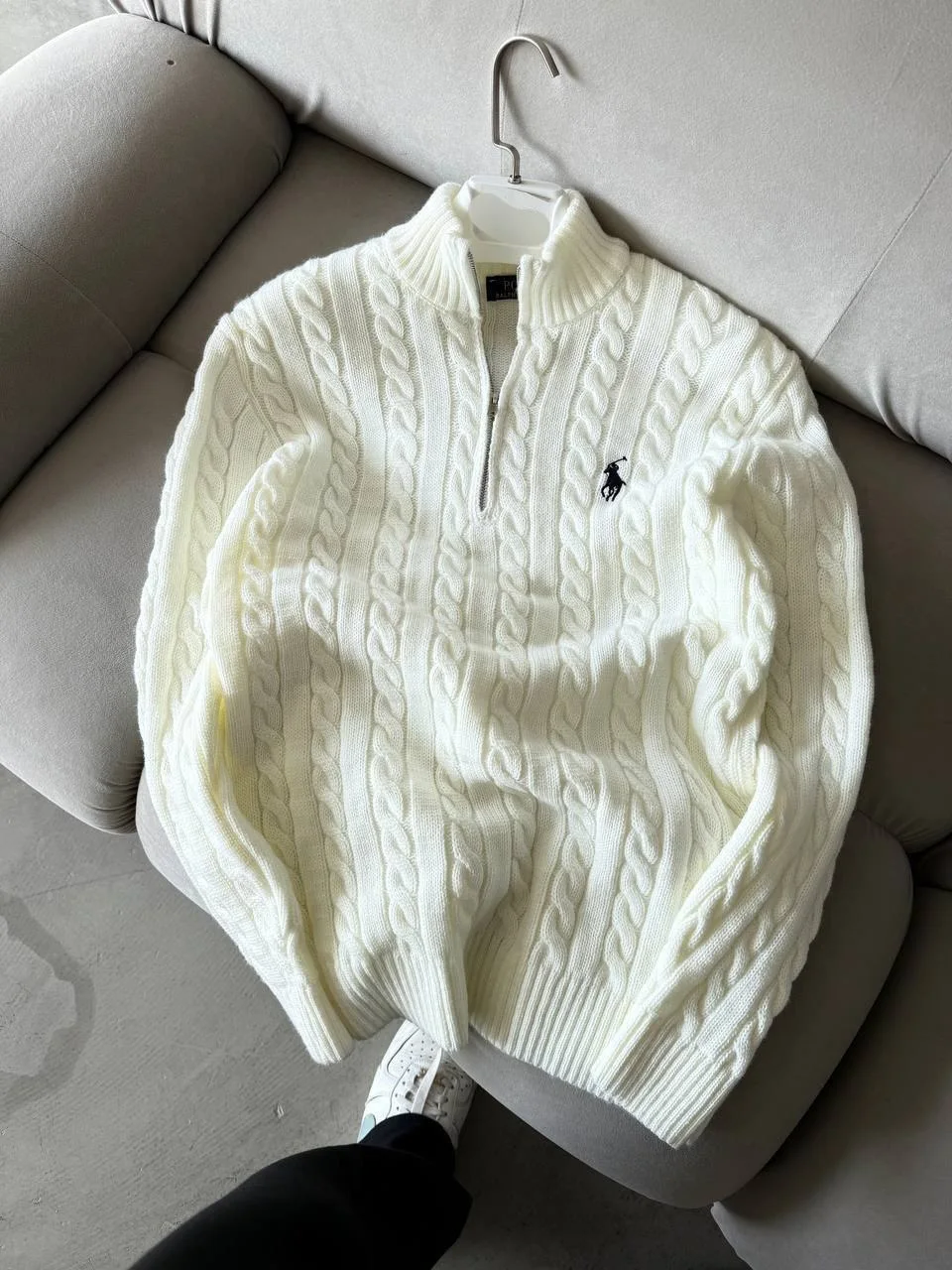 Half-Zip Sweater-تيشرت بولو