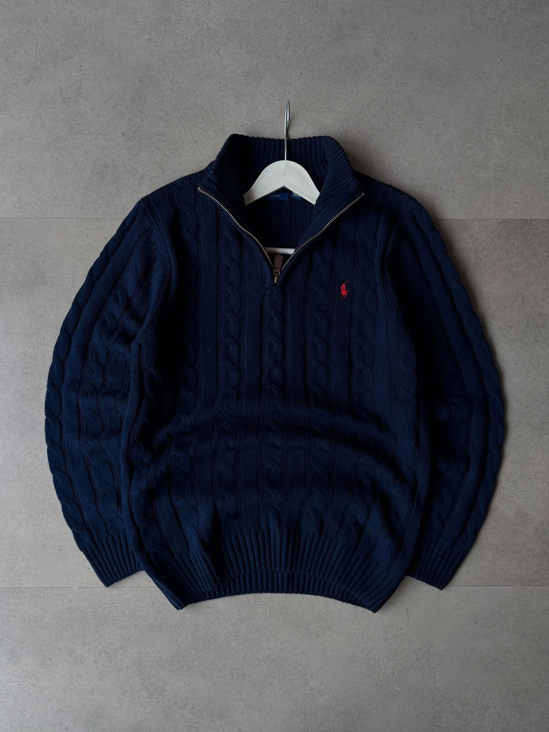 Half-Zip Sweater-تيشرت بولو