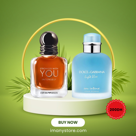 PACK INTENSLY + LIGHT BLEU