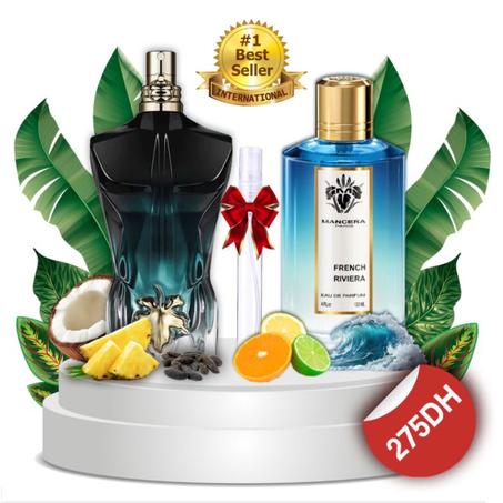 PACK  LE BEAU LE PARFUM+FRENCH RIVIERA+GRATUIT