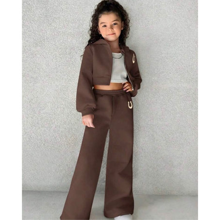 طقم بنات موظة للشتاء و الخريف ELLE