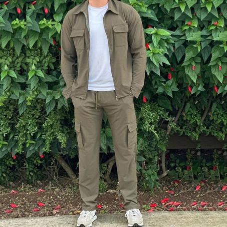 Ensemble chemise avec manche/pantalon STEK