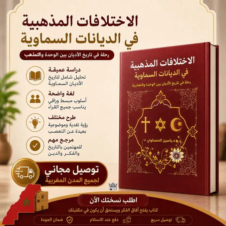 كتاب الإختلافات المذهبية في الديانات السماوية - رحلة في تاريخ الأديان بين الوحدة والتمذهب المؤلف ياسين الحسناوي