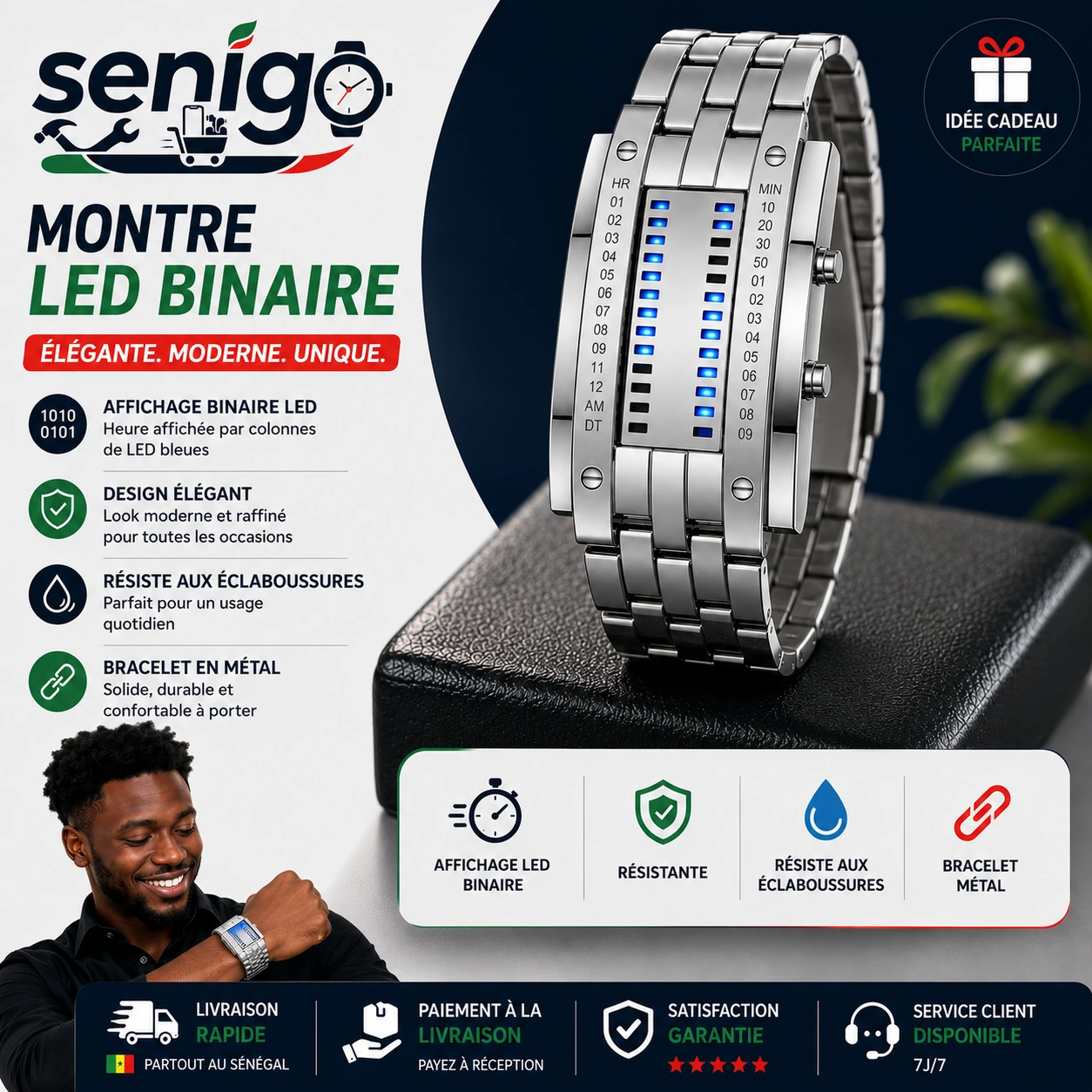 Montre Led