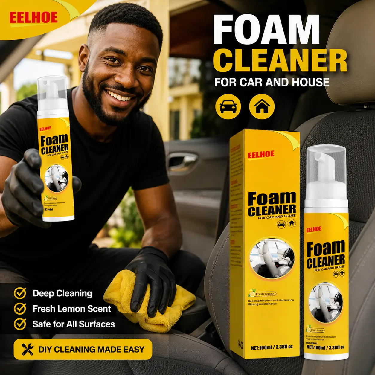 Car foam Cleaner