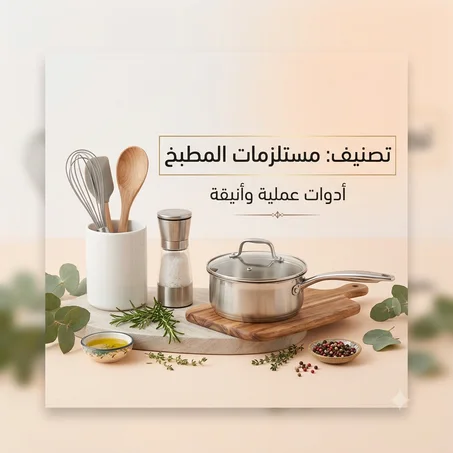 مستلزمات المطبخ والمنزيل