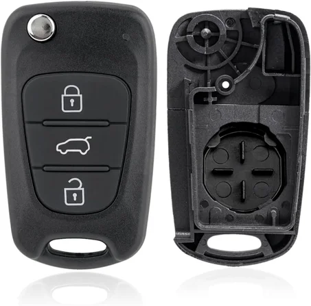 غطاء مفتاح سيارة قابل للطي لسيارة هونداي i20 i30 i35 iX20 iX35