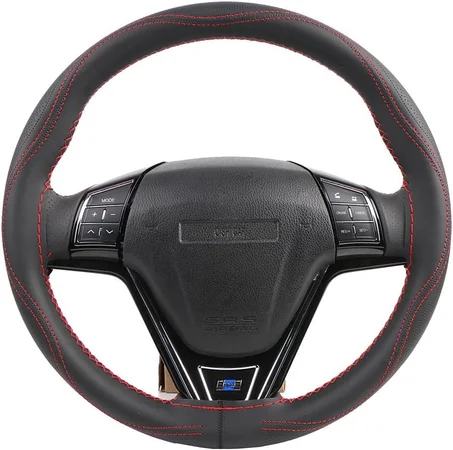 غطاء عجلة قيادة السيارة  المضاد للانزلاق من الجلد الصناعي