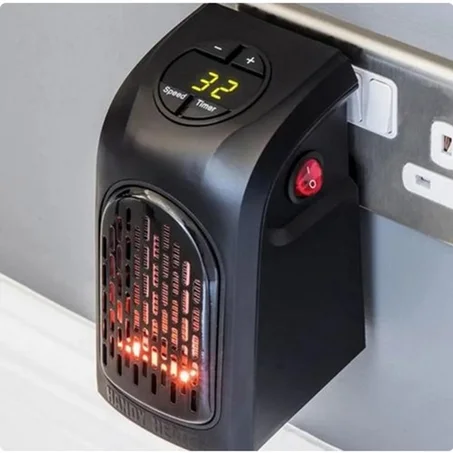 سخان كهربائي محمول مع جهاز تحكم