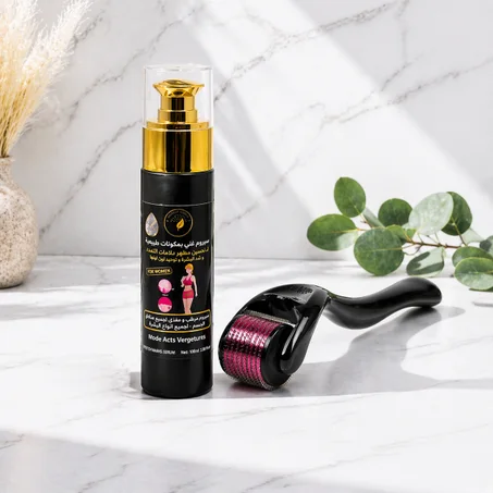 Jinane Bio | Pack Soin Vergetures + Derma Roller