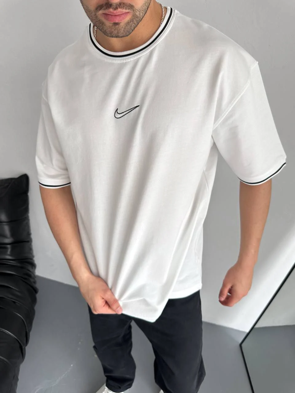 T-shirt NIKE Oversize BLANC