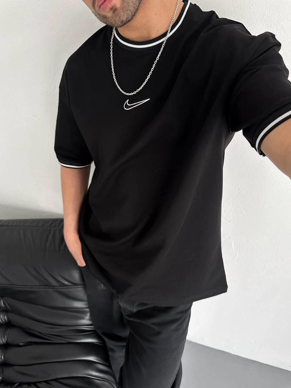 T-shirt NIKE Oversize NOIR